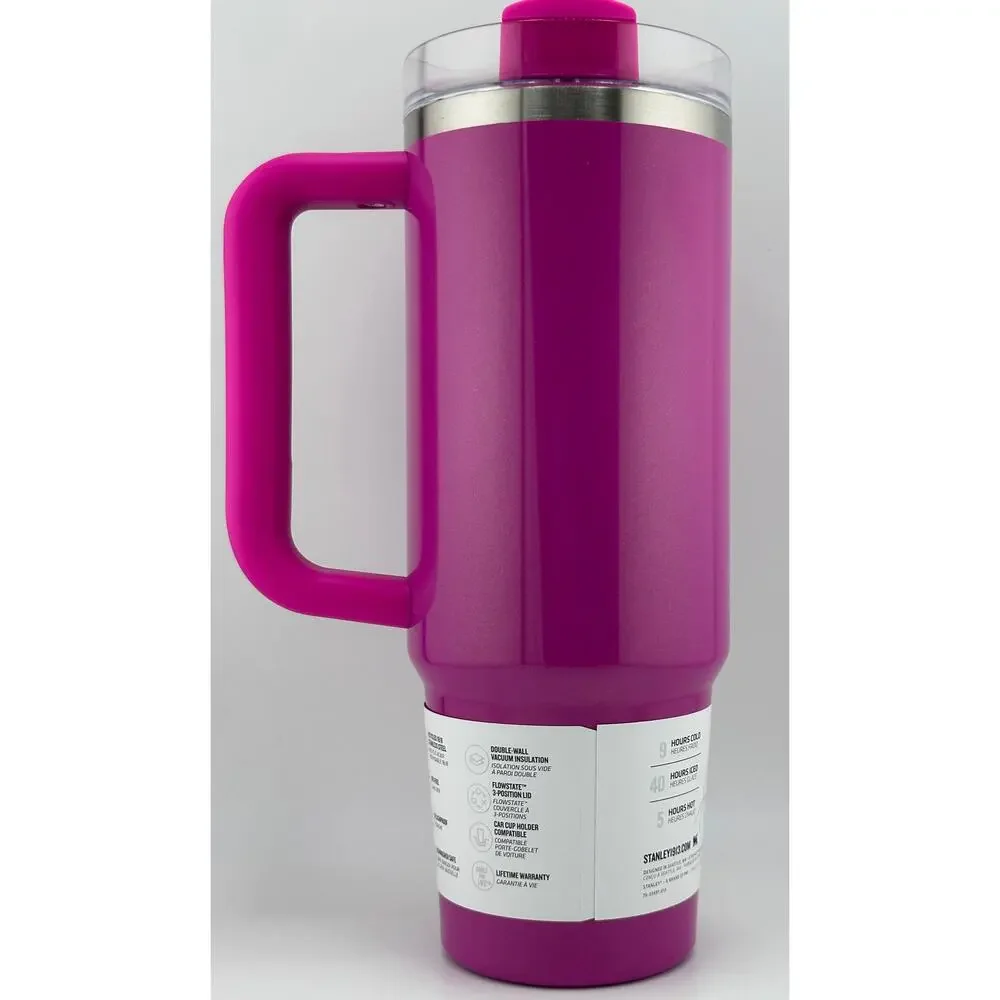 BRAND NEW Stanley 30 oz. Quencher H2.0 FlowState Tumbler; PUNCH SHIMMER - Picture 2 of 5
